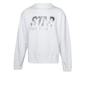 Golden Goose Cotton Crewneck Sweatshirt Color White - NWT